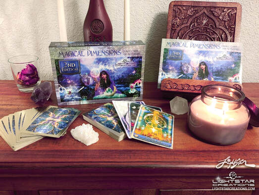 2nd Edition Magical Dimensions Oracle Cards & Activators By Lightstar