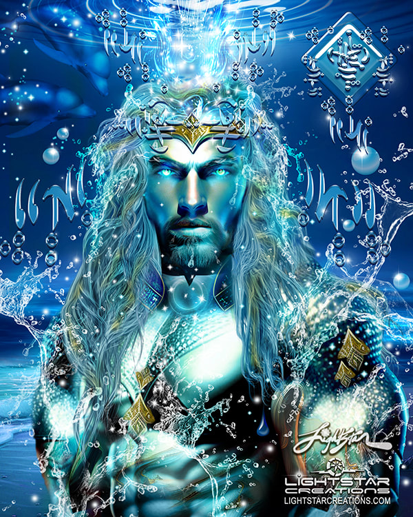 Water, Guardians of Gaia Elements Series Artwork By Lightstar
