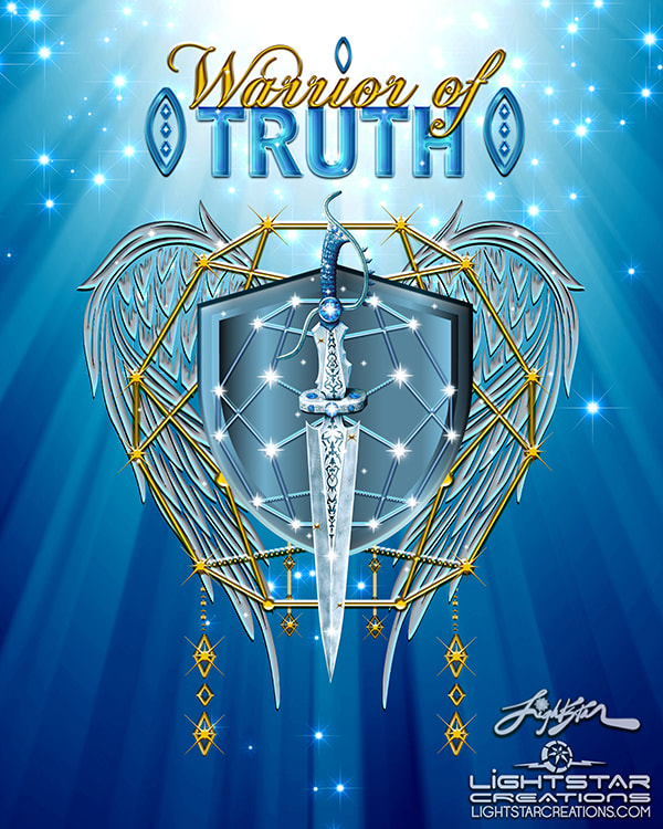 Warrior of Truth, Warrior Angel Series Artwork By Lightstar